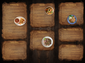 Menu Design by mrmrnjr for Thai Chili, LLC | Design: #14634095