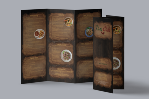 Menü-Design von mrmrnjr für Thai Chili, LLC | Design: #14634097