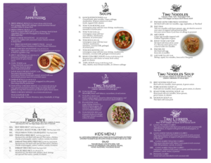 Menu Design by mrmrnjr