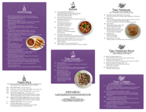 Menu Design by mrmrnjr for Thai Chili, LLC | Design: #14761773