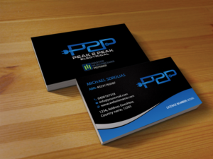 Letterhead Design by Creations Box 2015 for Peak 2 Peak Electrical  | Design: #14623668