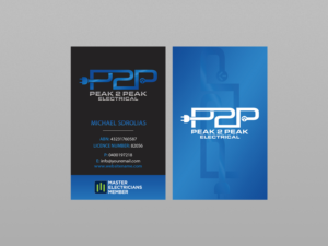 Letterhead Design by Creations Box 2015 for Peak 2 Peak Electrical  | Design: #14623669