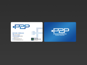 Letterhead Design by Creations Box 2015 for Peak 2 Peak Electrical  | Design: #14623674