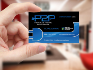 Letterhead Design by Creations Box 2015 for Peak 2 Peak Electrical  | Design: #14623676
