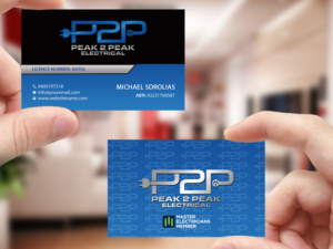 Letterhead Design by Creations Box 2015 for Peak 2 Peak Electrical  | Design: #14623681