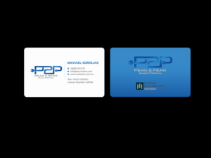 Letterhead Design by Creations Box 2015 for Peak 2 Peak Electrical  | Design: #14623683
