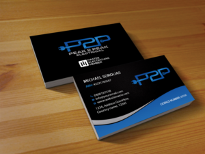 Letterhead Design by Creations Box 2015 for Peak 2 Peak Electrical  | Design: #14650633