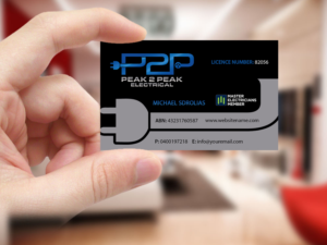 Letterhead Design by Creations Box 2015 for Peak 2 Peak Electrical  | Design: #14650634