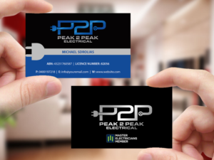 Letterhead Design by Creations Box 2015 for Peak 2 Peak Electrical  | Design: #14653560