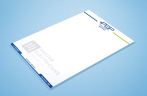 Letterhead Design by Petter Goms for Peak 2 Peak Electrical  | Design: #14626225