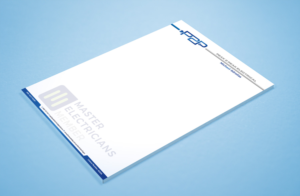 Letterhead Design by Petter Goms for Peak 2 Peak Electrical  | Design: #14644414