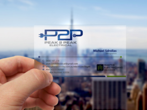 Letterhead Design by Petter Goms for Peak 2 Peak Electrical  | Design: #14647696