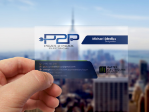 Letterhead Design by Petter Goms for Peak 2 Peak Electrical  | Design: #14647776