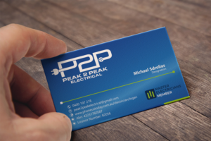 Letterhead Design by Petter Goms for Peak 2 Peak Electrical  | Design: #14667331