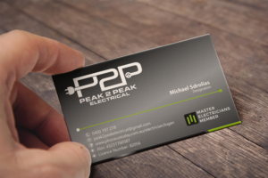 Letterhead Design by Petter Goms for Peak 2 Peak Electrical  | Design: #14667455