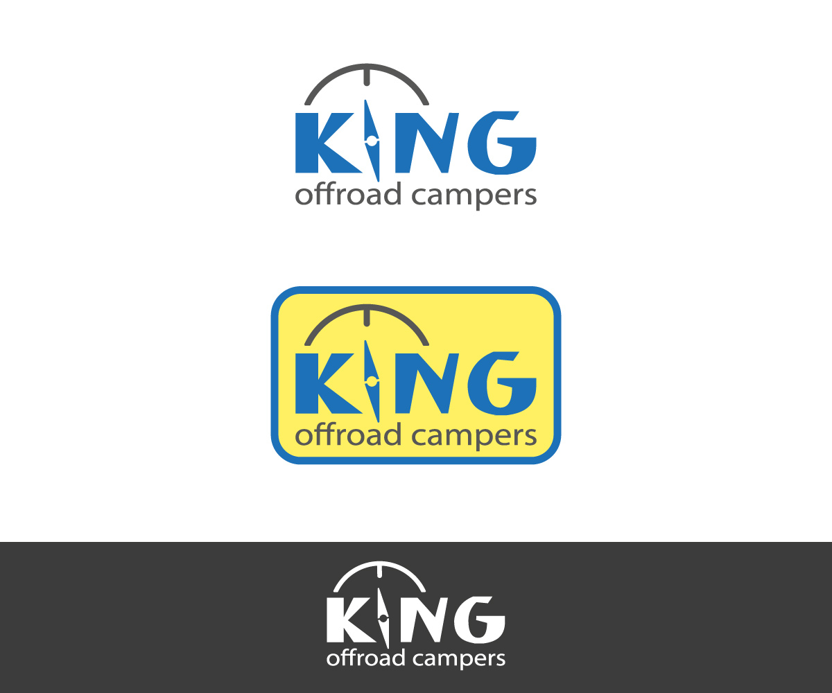 Logo Design by Marta Gavran for Kings Offroad Campers | Design #14651743