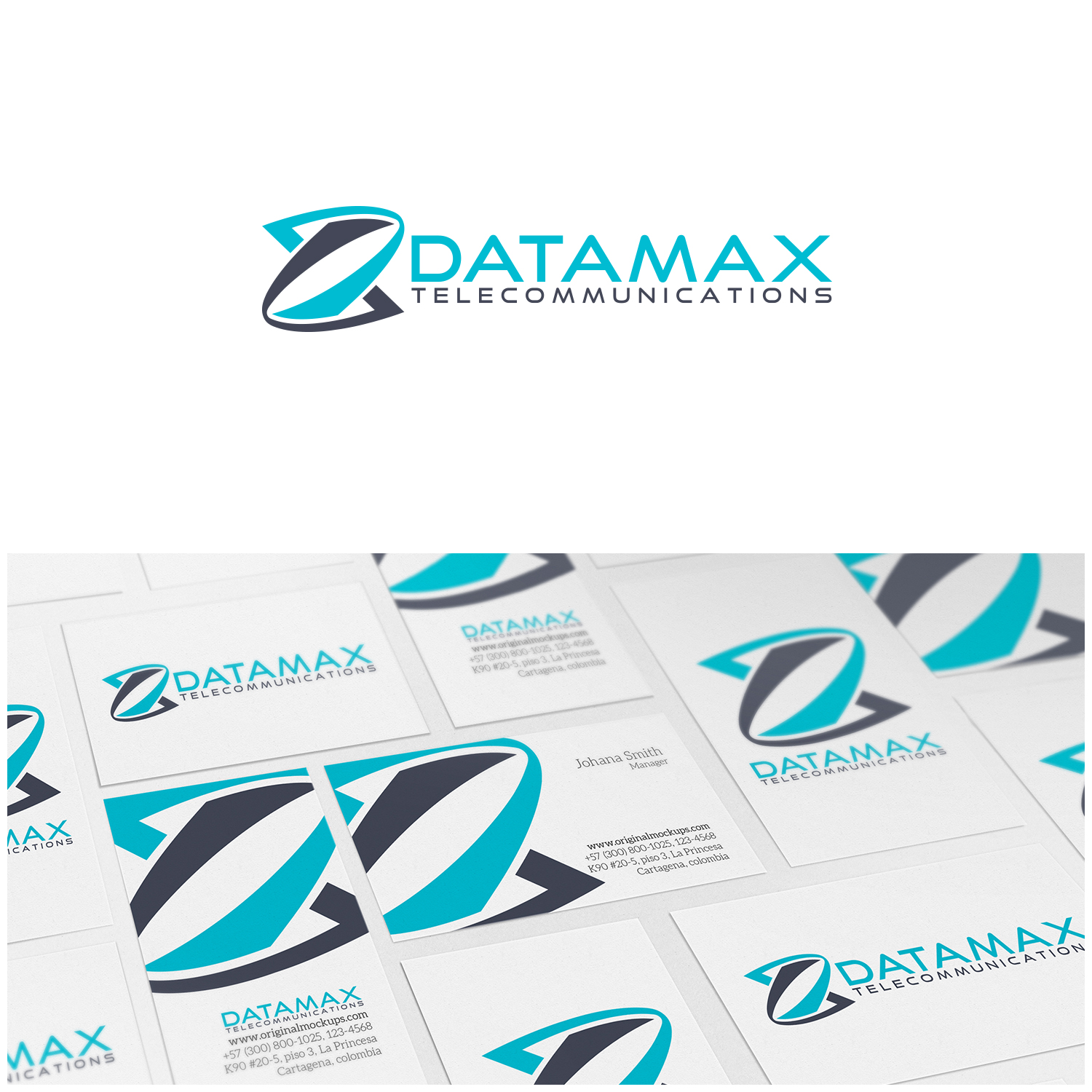 Design de Logo par M.CreativeDesigns pour DATAMAX TELECOMMUNICATIONS | Design #14621602