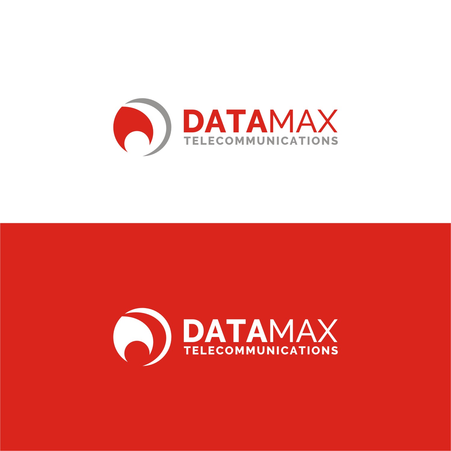 Logo Design by Actives for DATAMAX TELECOMMUNICATIONS | Design #14638703
