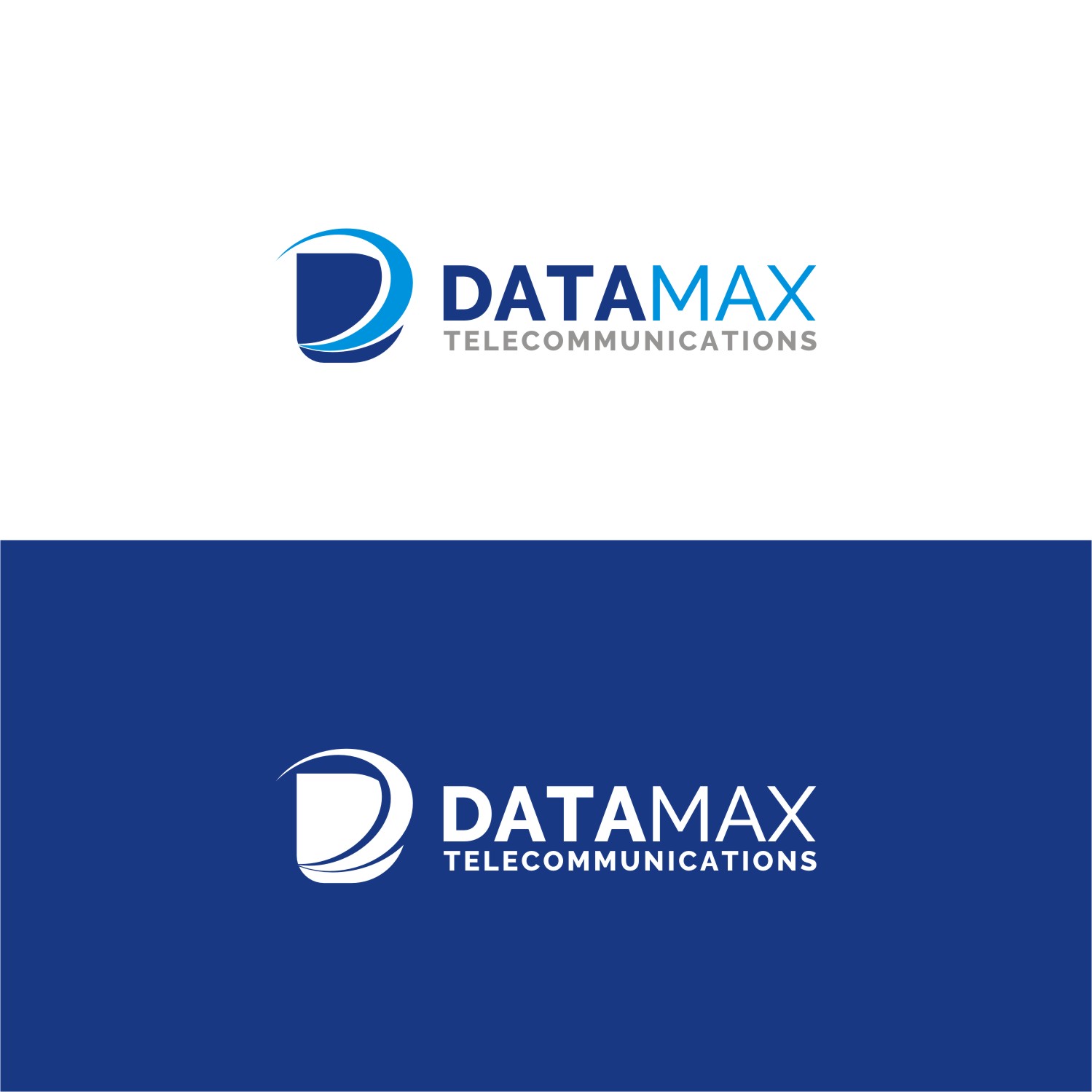 Design de Logo par Actives pour DATAMAX TELECOMMUNICATIONS | Design #14638732