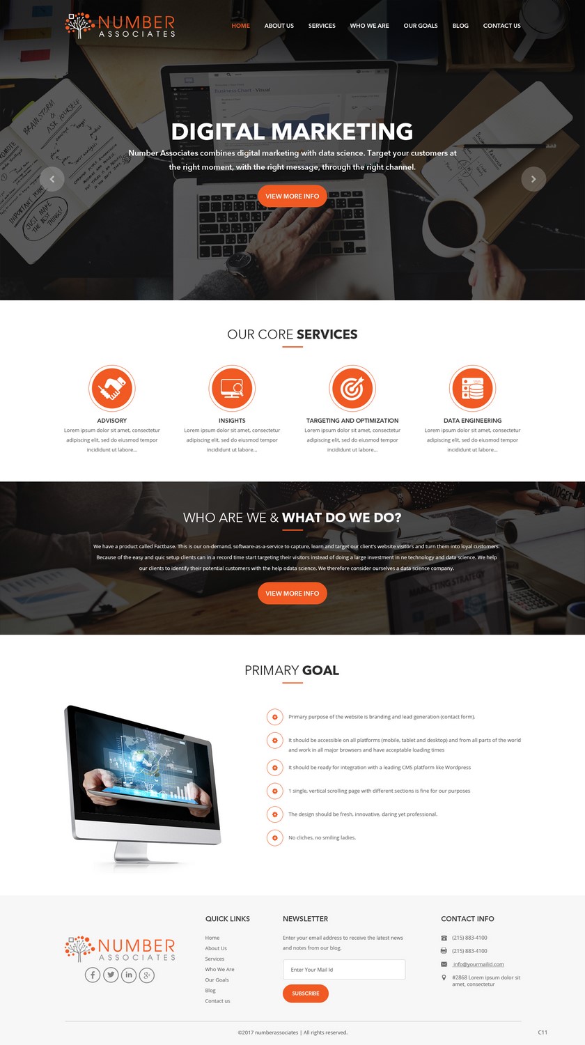 Web Design by pb for this project | Design #14789525