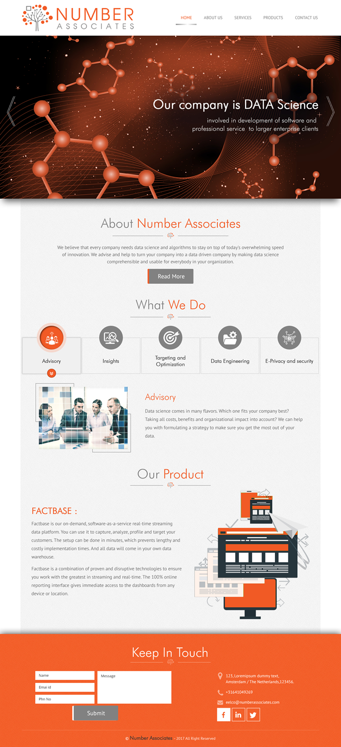 Web Design by rightway for this project | Design #14872335