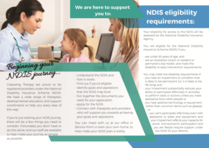 Brochure Design by thefineprint for Speak Volumes Speech Pathology | Design: #14667247