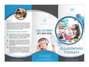 Brochure Design by creative.bugs for Speak Volumes Speech Pathology | Design: #14644271