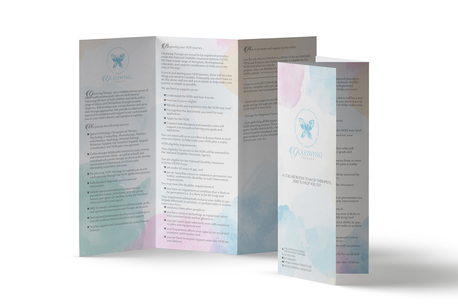 Brochure Design by mrmrnjr for Speak Volumes Speech Pathology | Design #14651746