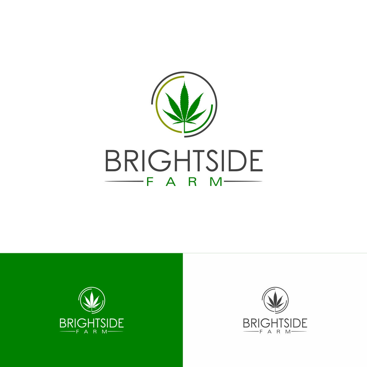 Logo Design by e-graphics for Brightside Farm | Design #14648490