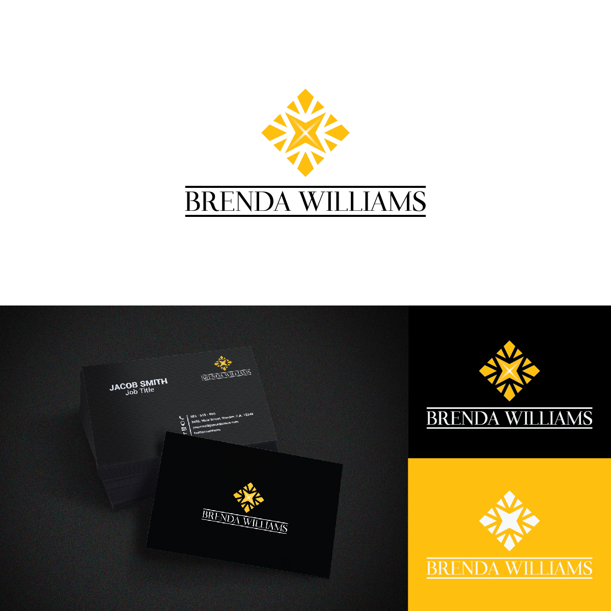 Logo Design by Black Arrow for Brenda Williams Academy | Design #14634808