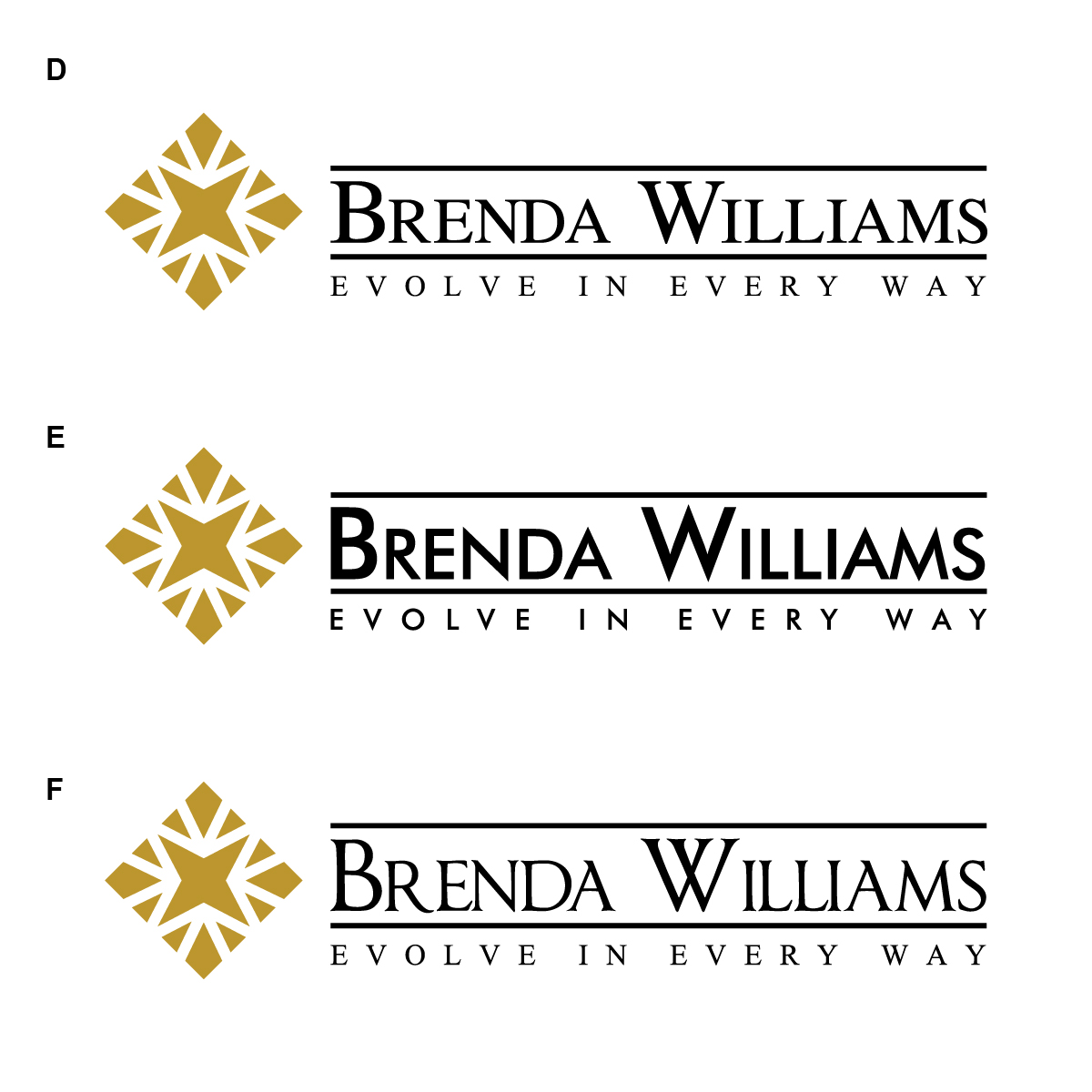 Logo Design by Black Arrow for Brenda Williams Academy | Design #14650696