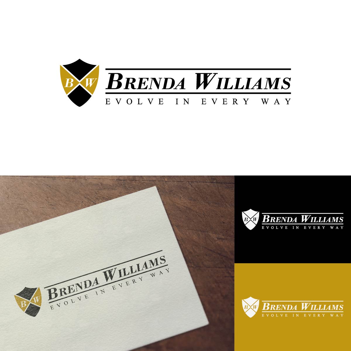Logo Design by Black Arrow for Brenda Williams Academy | Design #14736541