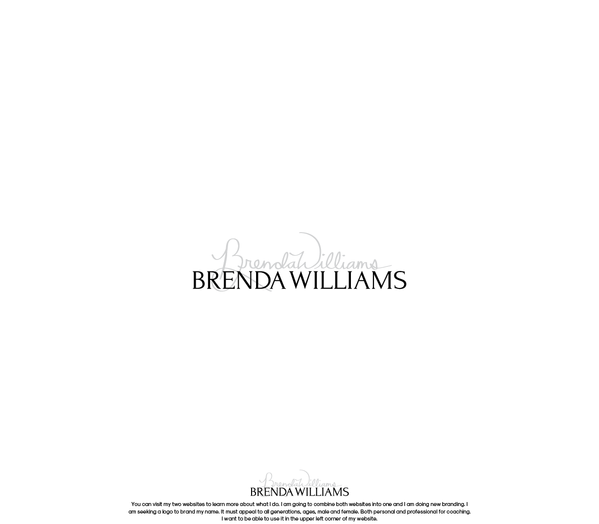 Logo Design by GBDESIGN for Brenda Williams Academy | Design #14660712