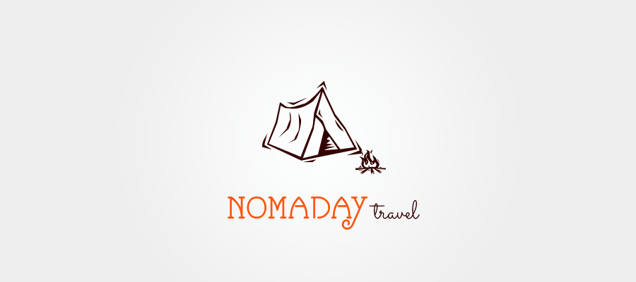 Logo Design by Deli for NOMADAY travel | Design #2542757