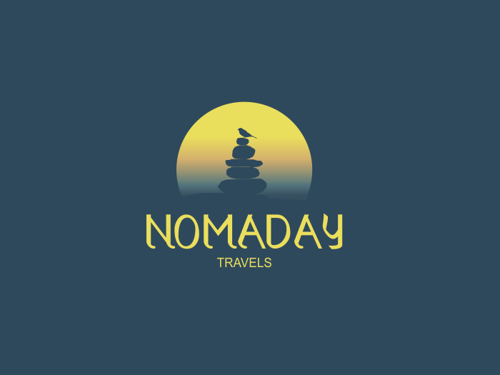 Logo Design by Ample Designs for NOMADAY travel | Design #2582928