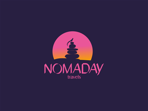 Logo Design by Ample Designs for NOMADAY travel | Design: #2588523
