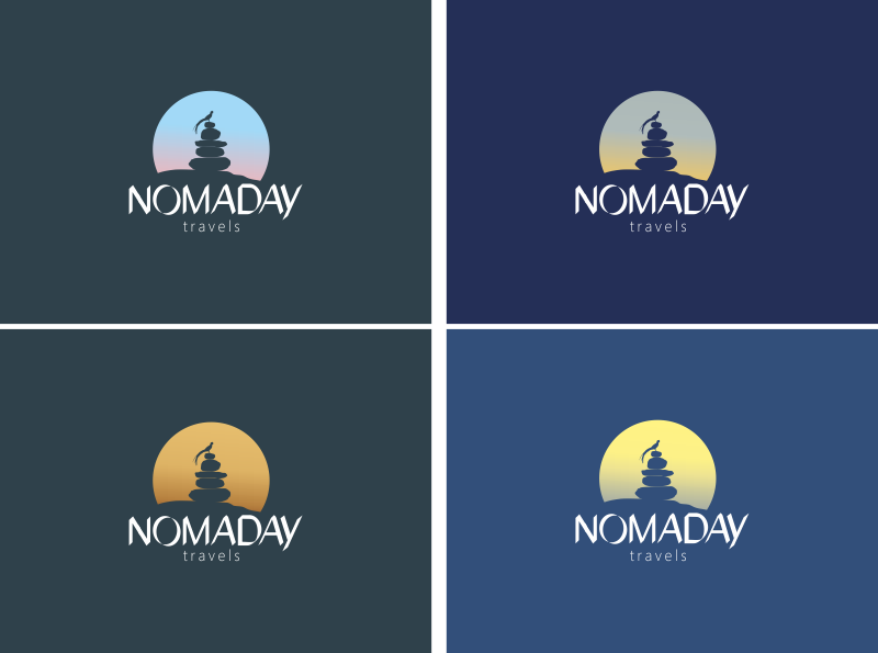 Diseño de Logo por Ample Designs para NOMADAY travel | Diseño #2597325
