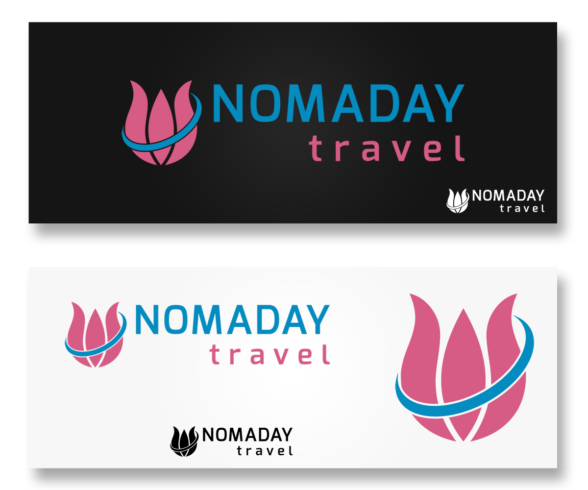 Diseño de Logo por GRAFFYC para NOMADAY travel | Diseño #2536602