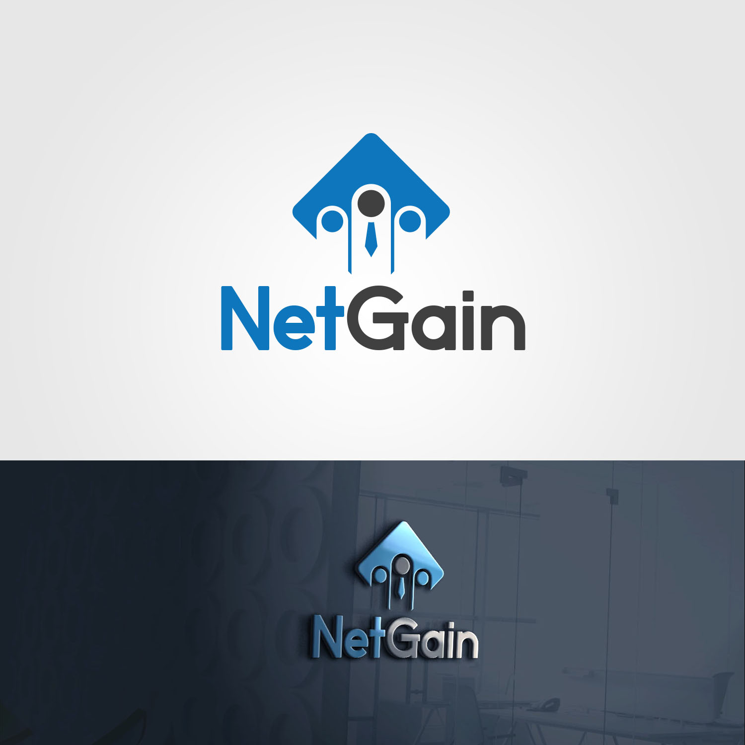 Logo Design by baqar.110panhwar for Net Vision Consultants, Inc. | Design #14631282