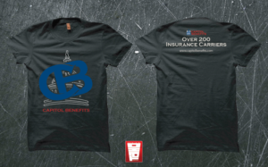 Insurance Agency T-shirt Design | T-shirt Design by Taho Design