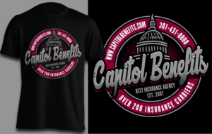 Diseño de Camiseta por erwin87 para Capitol Benefits, LLC | Diseño: #14717744