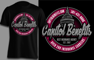 Diseño de Camiseta por erwin87 para Capitol Benefits, LLC | Diseño: #14720596