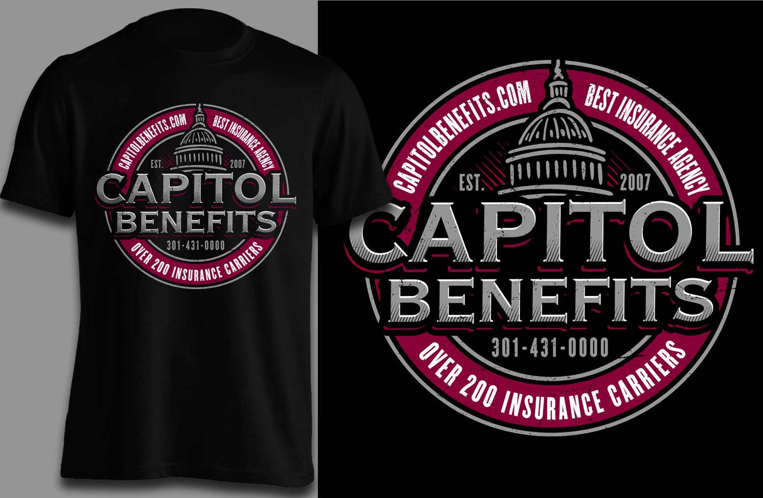 T-Shirt-Design von erwin87 für Capitol Benefits, LLC | Design #14727376