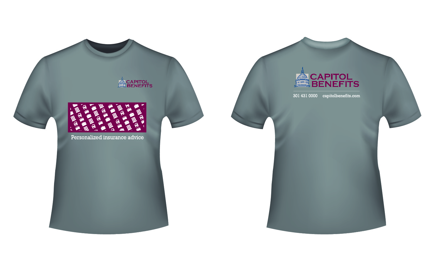 T-shirt Design by mkays for Capitol Benefits, LLC | Design #14688512
