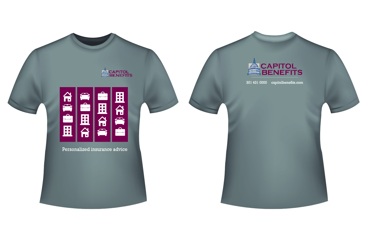 Diseño de Camiseta por mkays para Capitol Benefits, LLC | Diseño #14688518