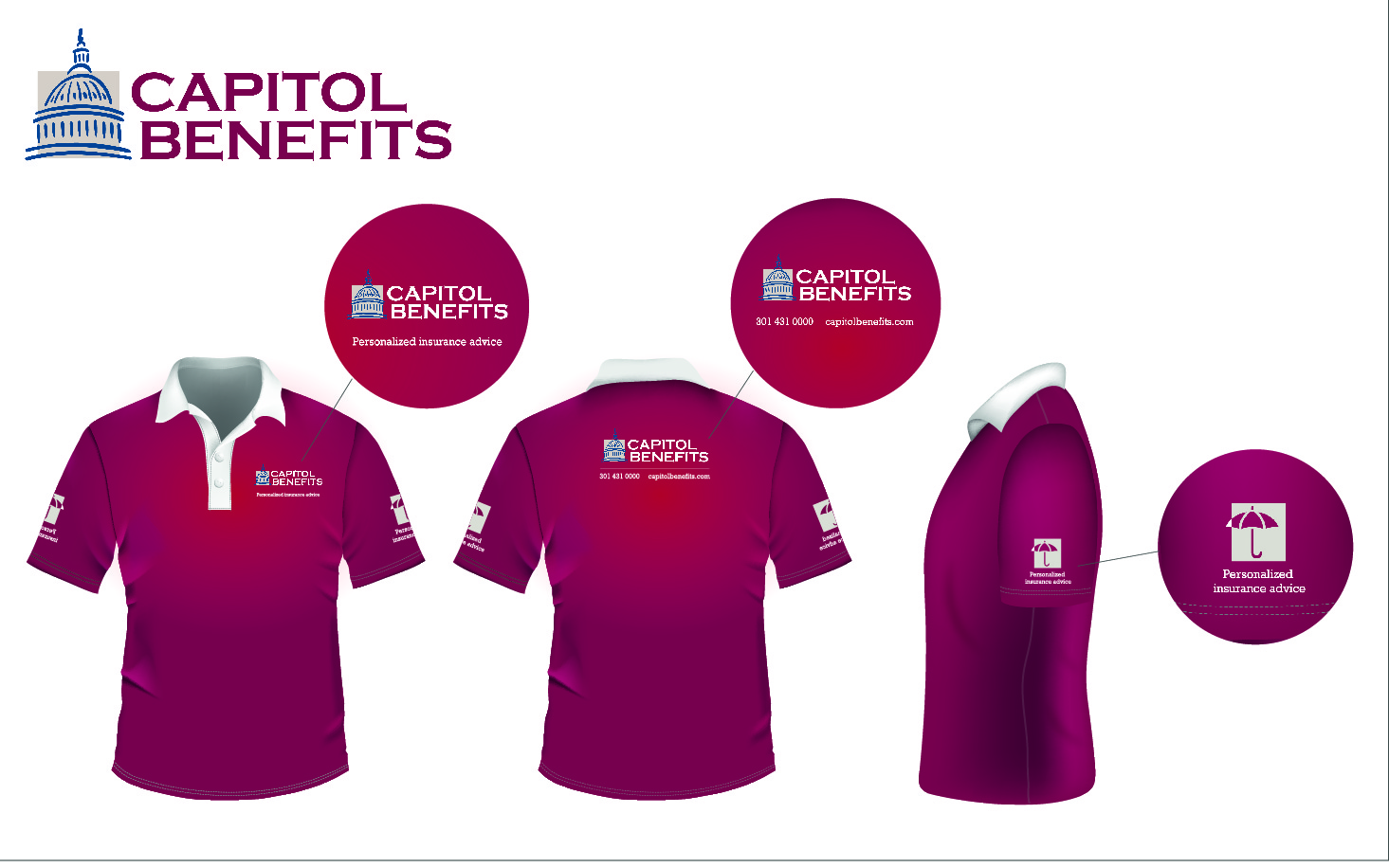Diseño de Camiseta por mkays para Capitol Benefits, LLC | Diseño #14688840