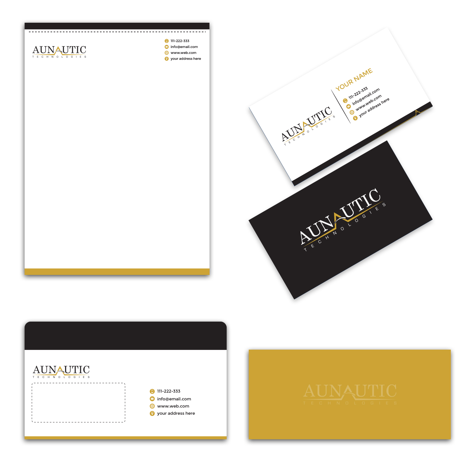 Logo Design by IMD-HUB for Aunautic Technologies | Design #14767877