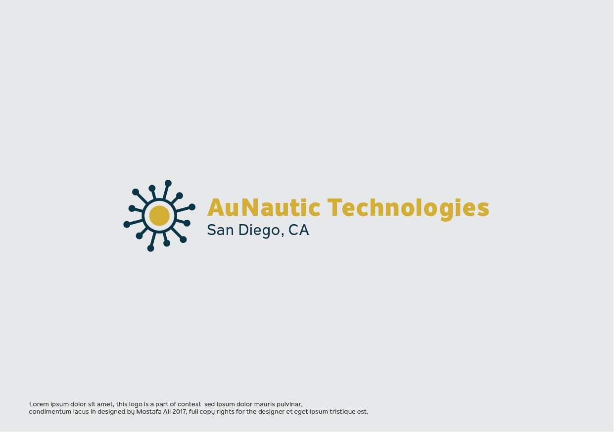 Logo Design by dezigncare for Aunautic Technologies | Design #14638379