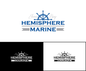 Hemisphere Marine  | Logo Design by MoonFeather