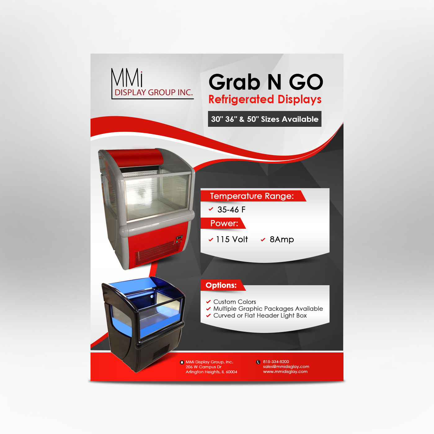 Design de Flyer par creative.bugs pour MMI DISPLAY GROUP, INC. | Design #14680859